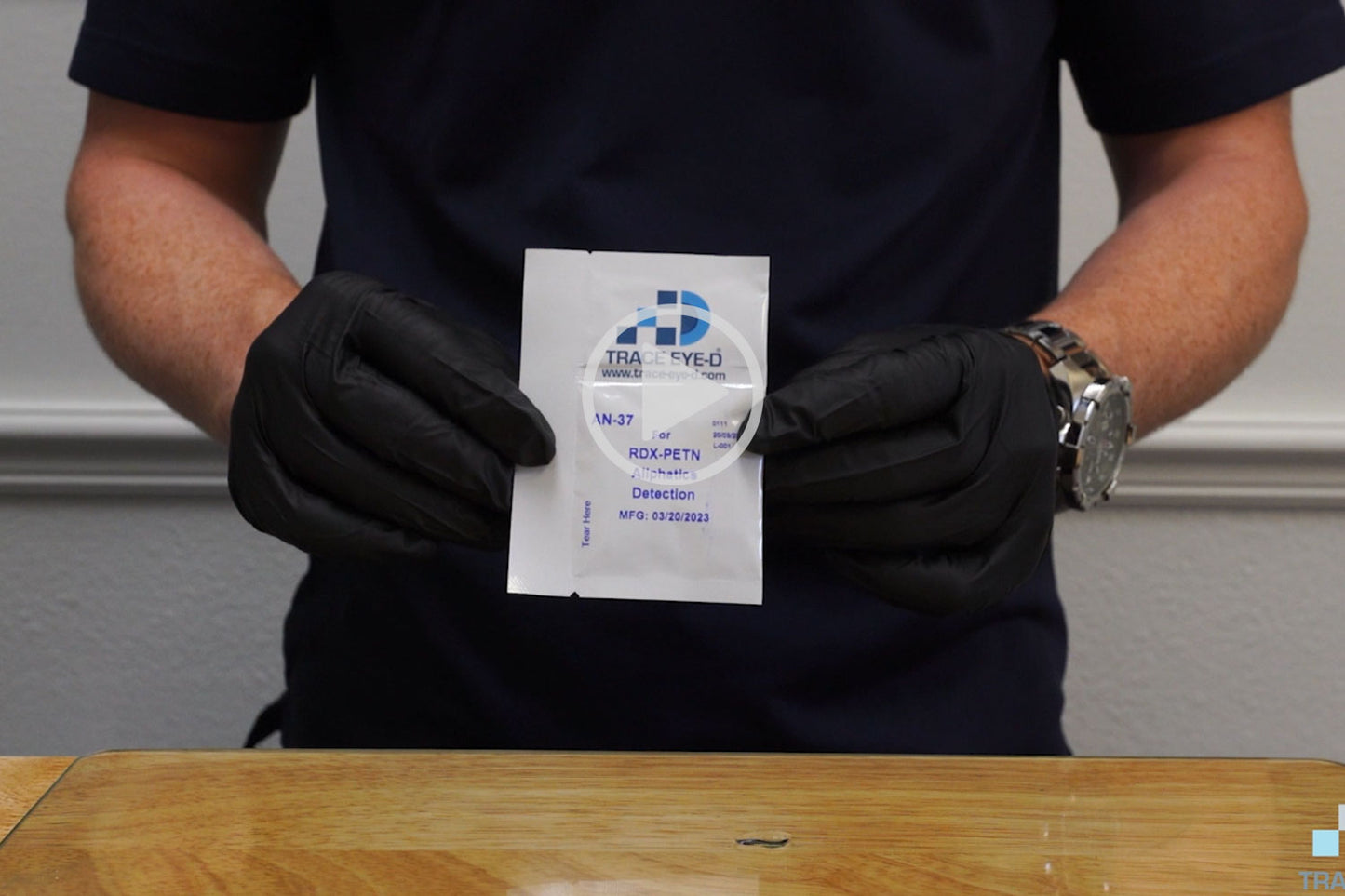 AN37 Aliphatic Explosive Detection Wipes - 10ct Bag