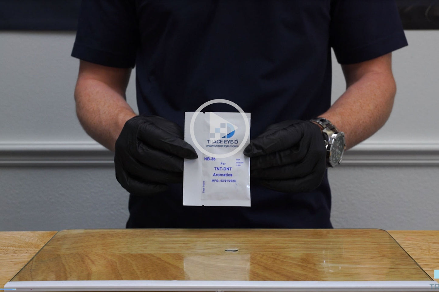 NB36 Aromatic Explosive Detection Wipes - 10ct Bags