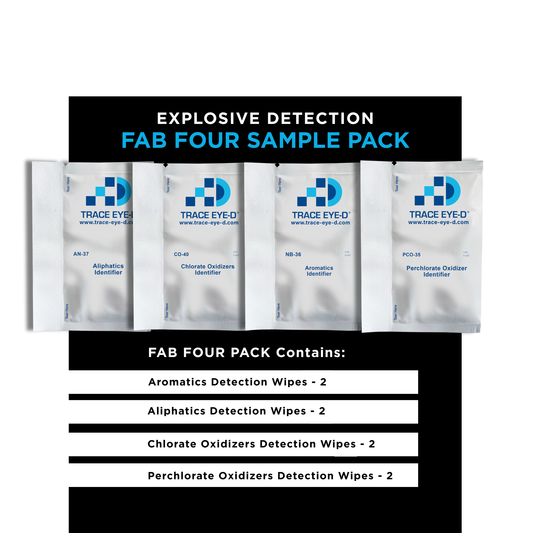 Explosives Sample Pack (2-PCO35; 2-NB36; 2-AN37; 2-CO40)