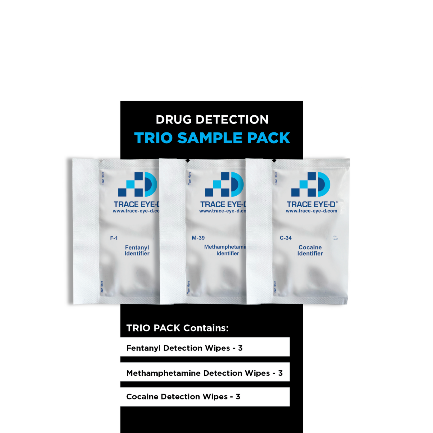 Narcotic Sample Pack, (3-F1, 3-C34, 3-M39)